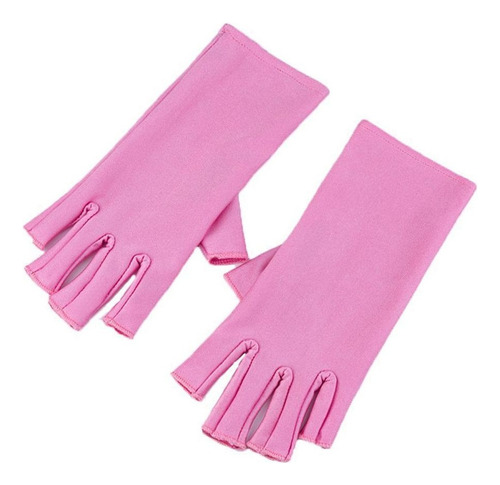 7 Pares Guantes Protectores De Manicura Contra Los Rayos Uv