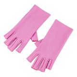 7 Pares Guantes Protectores De Manicura Contra Los Rayos Uv