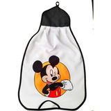 Puxa Saco/ Porta Sacolas Estampado Minnie/ Mickey