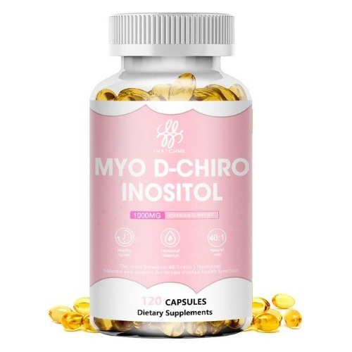 Suplemento Myo-inositol D-chiro Inositol 40:1 2000mg 120caps