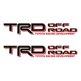 1 Par De Sticker Trd Off Road Para Tacoma Tundra