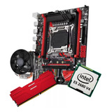 Kit Gamer Placa Mãe X99 Red Xeon E5 2680 V4 32gb Cooler T20
