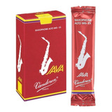 Palheta Vandoren Java Red Vermelha - Sax Alto - Escolha Nº