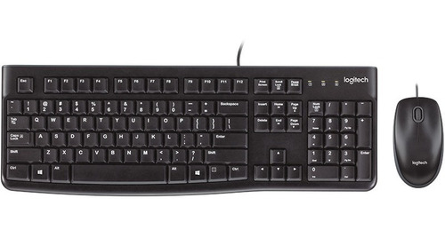 Combo Teclado+mouse Logitech Mk120 Usb