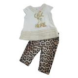 Conjunto Tigrado Chic Pituchinhu´s Mini