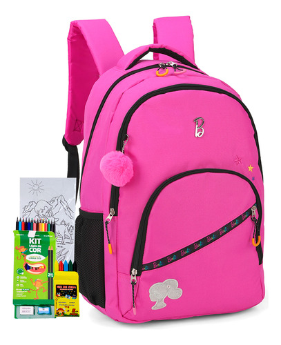 Mochila Barbie Sereia Unicórnio Princesa Meninas Rb Original