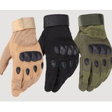 Guantes Tacticos Militar Policia Con Proteccion Negro