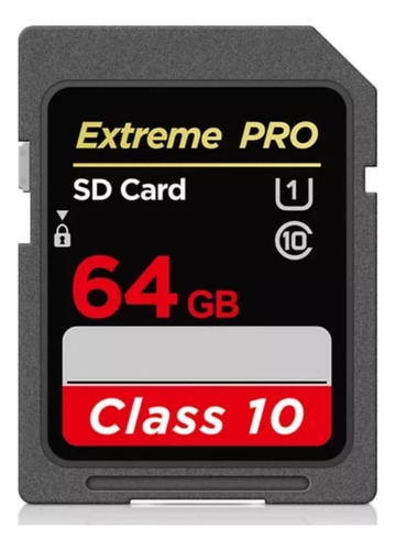 Tarjeta De Memoria Sd Extreme Pro 64 Gb Clase 10 Microdrive