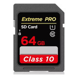 Tarjeta De Memoria Sd Extreme Pro 64 Gb Clase 10 Microdrive