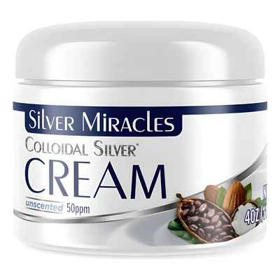 Crema Plateada Coloidal Piel Seca Enrojecimiento Picazon | Envío gratis