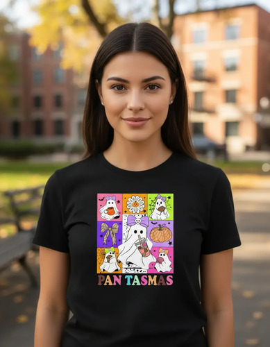 Playera Blusa Fantasmas Pan Tasmas Halloween Dia De Muertos