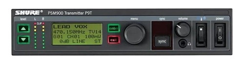 Transmissor Shure Base P9t G6 Para Monitoracao Psm 900