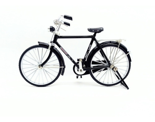 Bicicleta De Colección A Escala 1/10 Clásica Panadera Mona