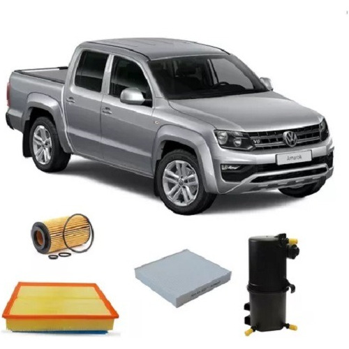 Kit Filtros Wega Volkswagen Amarok 3.0 V6 2017 En Ad.