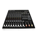 Consola De Sonido 8 Canales Usb Phantom Tecshow Grey 8 Ampro