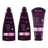 Kit Arvensis Revolution Bb Hair Vegano 3 Produtos + Brinde