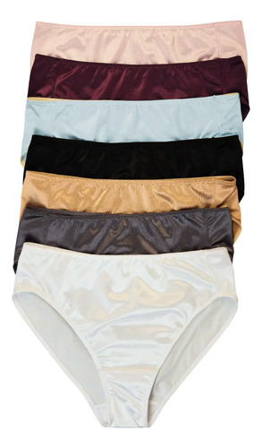 Paquete De 7 Panties Corte Francés Ilusión 79040 | Envío gratis