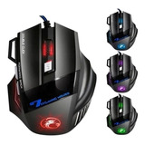 Mouse Gamer Jiexin  X7 Negro