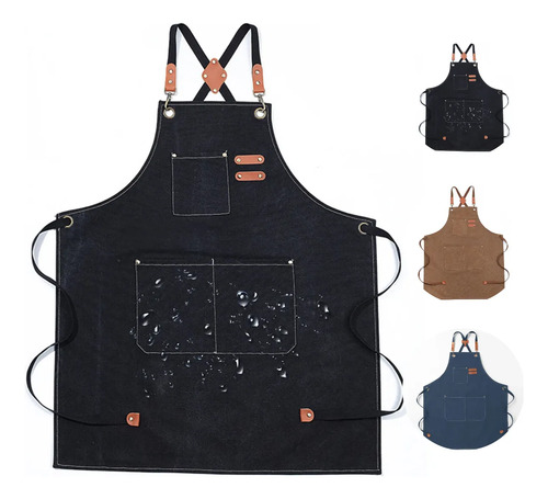 Delantal Multifuncional Ajustable,para Chef, Café O Barbacoa | MercadoLibre