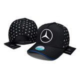 Gorra Mercedes Benz De Staff Negro 2022  Petronas Amg