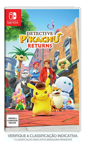 Jogo Detective Pikachu Returns - Nintendo Switch