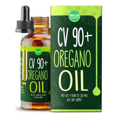 Gotas De Aceite De Orégano Maju Potent 90% + Carvacrol 30 Ml | Envío gratis