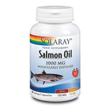 Aceite De Salmón Ácidos Grasos Omega 3  Solaray 90 Softgel