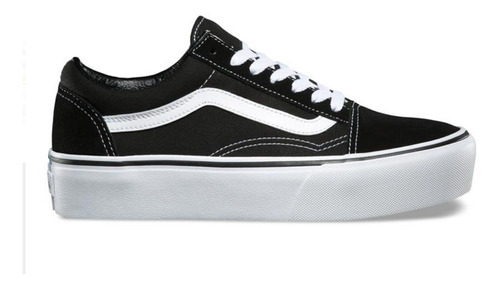 Zapatillas Vans Old Skool Plataforma Originales Negras