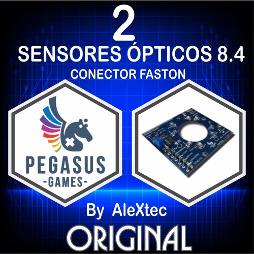 2 Placas Sensor Óptico/ótica Pegasus Faston, Raspberry