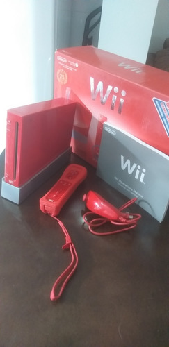 Nintendo Wii Edição Vermelho (sensor Avariado)