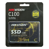 Disco Sólido Interno Hikvision Hs Ssd C100 240gb