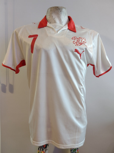 Camiseta Selección Suiza Puma #7 Cabanas Original