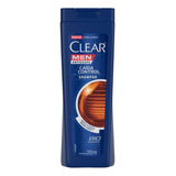 Shampoo Clear Men Caida Control En Botella De 200ml Por 1 Unidad