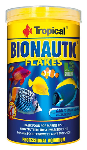 Tropical Bionautic Flakes 20g Ração Em Flocos Para Peixes