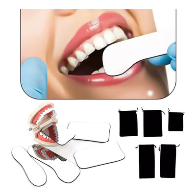 5 Pack Espejo Intraoral Dental Profesional Oclusal Reflector