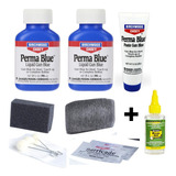 Perma Blue Limpiador Kit Pavonador + Aceite Remington Xeme P