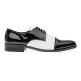 Zapatos Vestir Hombre Charol Combinado Cruelty Free Import