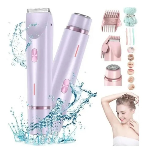 Afeitadora Mujer 2en1 Ipx7 - Recortadora Cuerpo Sensitive | MercadoLibre