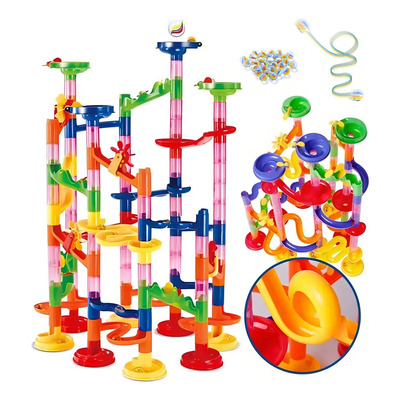 Rompecabezas 3D Didáctico Pista Canicas 105 Piezas Niños Lollanda | MercadoLibre
