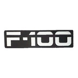 Emblema Insignia  F-100  En Guardabarros De Ford F-100 92/95