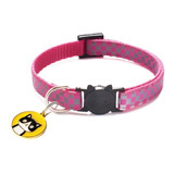 Collar De Seguridad Para Gato | Collar Anti Ahorcamiento Color Rosa