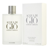 Perfume Acqua Di Gio De Armani Hombre 200 Ml Edt Original