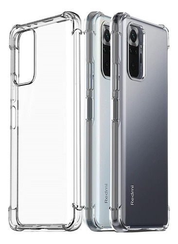 Carcasa Para Xiaomi Redmi Note 10 Pro Transparente Antigolpe
