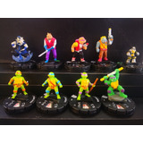 9 Figuras Tortugas Ninja Coleccionables Tmnt Retro Vintage