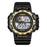 Reloj Digital Deportivo Led Watch Impermeable Alarma Cronom