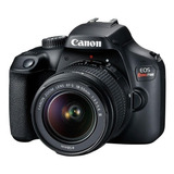 Canon Eos Rebel T100 18-55mm Iii Kit Dslr Color  Negro