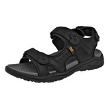 Huarache Casual Caballero Flexi 411001 Neg Piel 108-706 T3