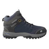 Bota Botín Senderismo Caminata Hombre Discovery 2080 Azul