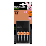 10 Kit  Cargador 4 Baterias Aa 2500mah Recargable Duracell 