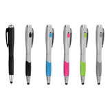 6 Lapices Opticos Colores Led Boligrafo Para Tablet/celular